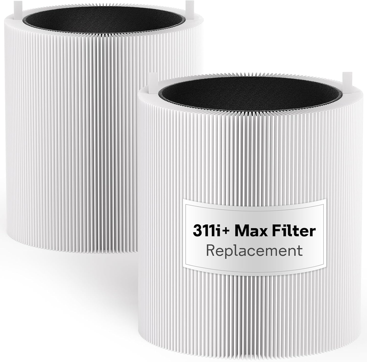 Leemone 2 Pack 311i+ Max Filter Replacement Compatible with Blue Pure 311i+ Max Air Purifier, Blue Pure F3MAX+, Activated Carbon Filter