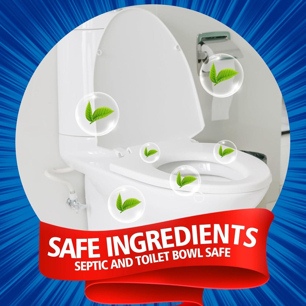 USKICH 20 Pack Toilet Bowl Cleaner Tablets,White Automatic Toilet Tank Cleaners, Long-Lasting Household Toilet Cleaners,Toilet flush Cleaning & Deodorizer