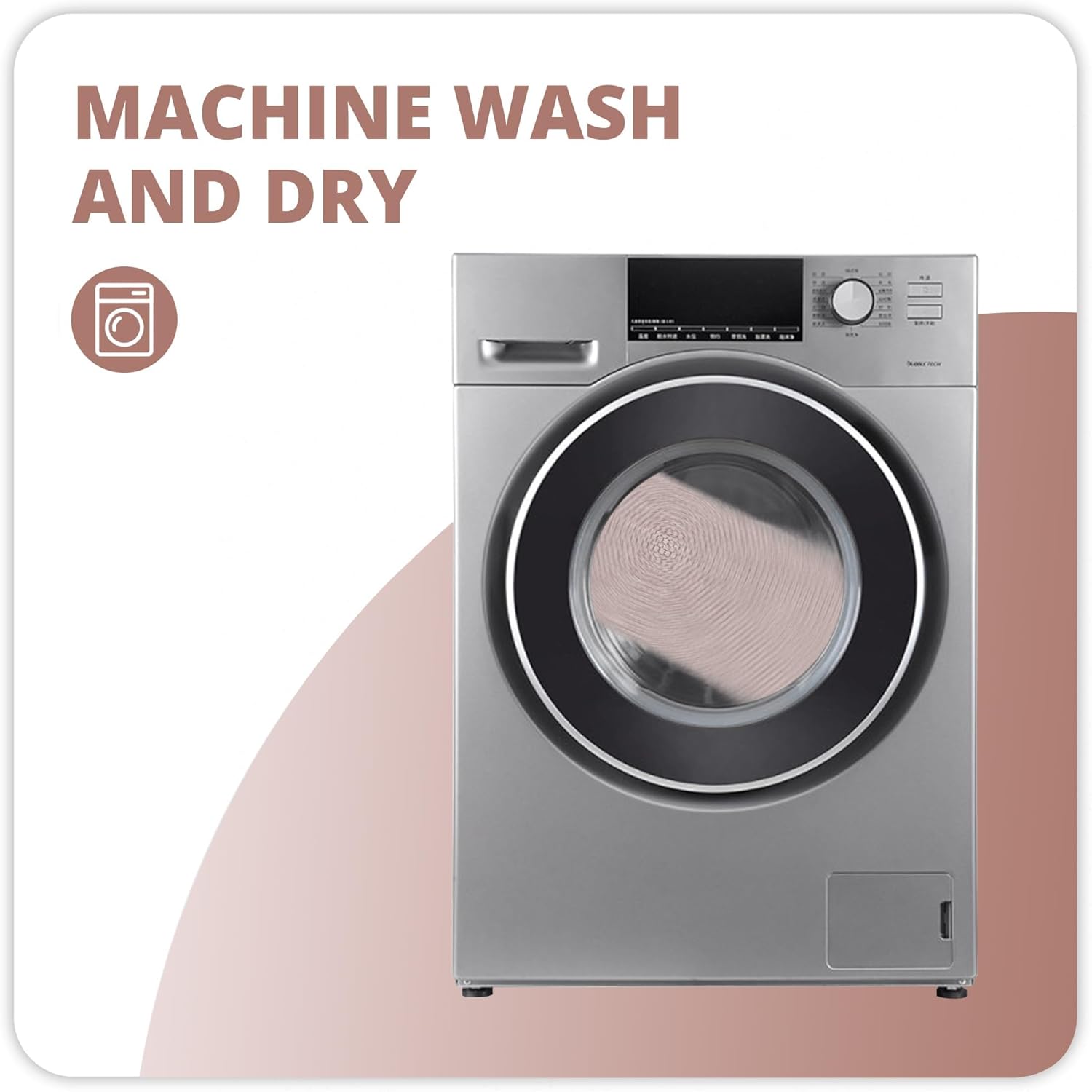 Bath Mat,Ultra Thin Bathroom Runner Rugs,Large Bath Mats for Bathroom,Quick Dry,Non-Slip,Machine Washable,Low Pile,Bath Rug,Shower Outside,Sink,Home Decor Accessories.Beige,1'5"x4'11"（17x59inch）