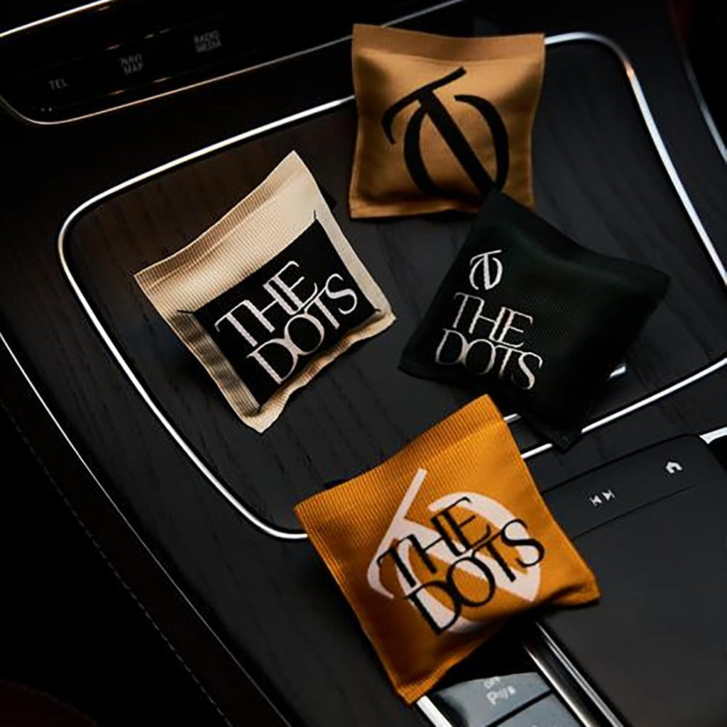 THEDOTS Series 3 Pack Fabric Car Vent Clips Gift Set, 3 Scents, Long-Lasting Scent, Luxury Car Air Fresheners, Universal Clips for SUV Sedan