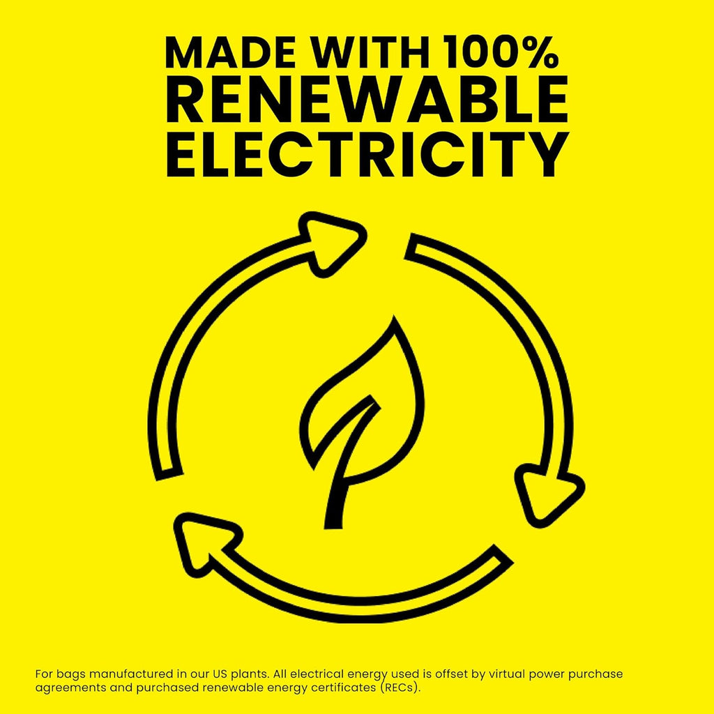 Glad ForceFlex Tall Kitchen Trash Bags, 13 Gallon, Gain Fresh Clean, 40 Count (Package May Vary)