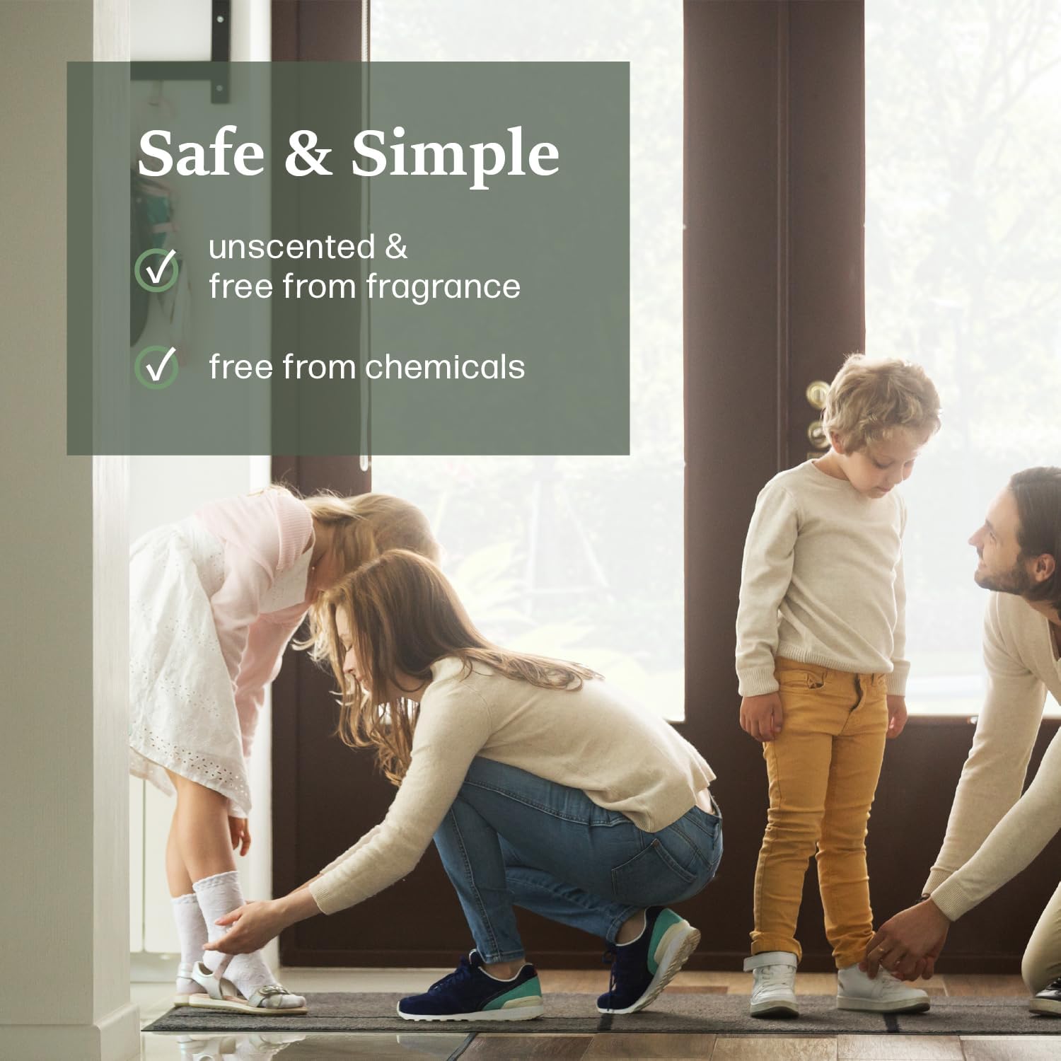 Moso Natural Shoe Deodorizer Inserts, Charcoal Odor Absorber for Shoes, Gym Bag & Boot Deodorizer, Long-Lasting Shoe Odor Elimination, Unscented Air Purifying Bags (Two Per Pack)