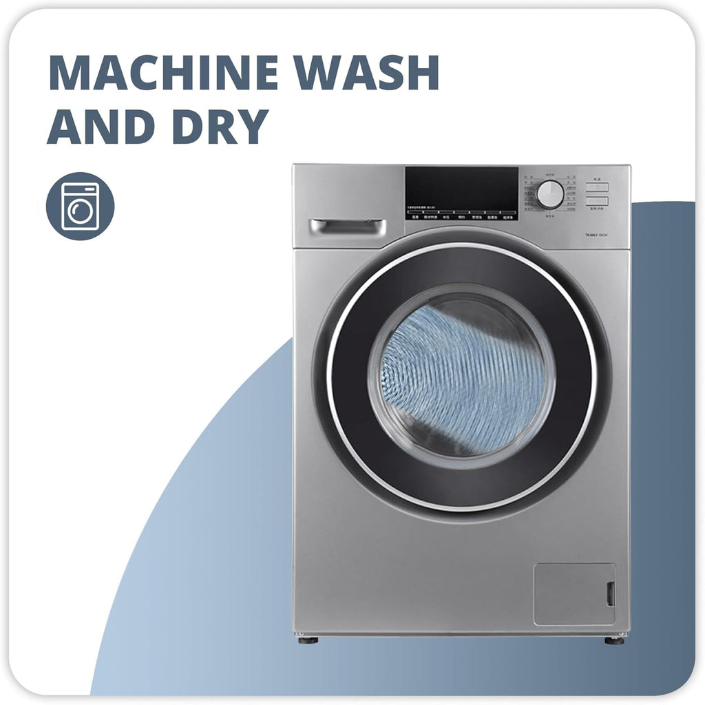 Toilet Rugs U Shaped Bathroom Rug,Machine Washable Non Slip Quick Dry Super Absorbent Ultra Thin Toilet Mats for Bathroom Toilet.Blue,1'8"x2'(20x24inch)