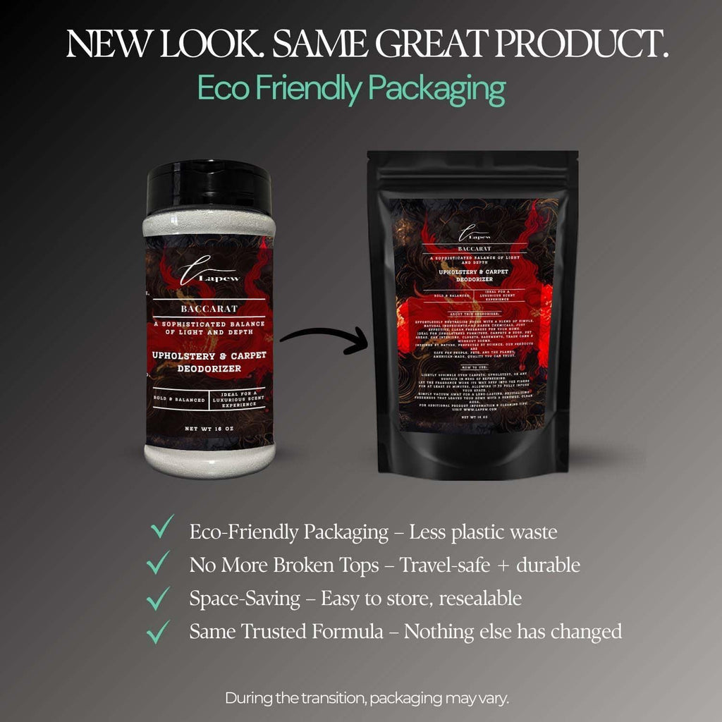 Baccarat Rouge Carpet Freshener Powder: Powerful Odor Eliminator for Home, Upholstery Deodorizer, Carpet Deodorizer, Pet Urine, Cat Litter Box - Baccarat Rouge Fragrance.