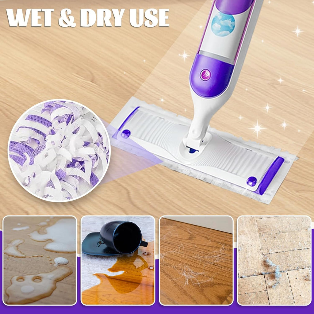 36 Pack Disposable Mop Pads for Swiffer Power Mop Pads, Replacement for Swiffer Power Mop Refills Compatible with Swiffer Power Mop Pads, Multi-Surface Mop and PowerMop Wood Mop Floor Cleaning