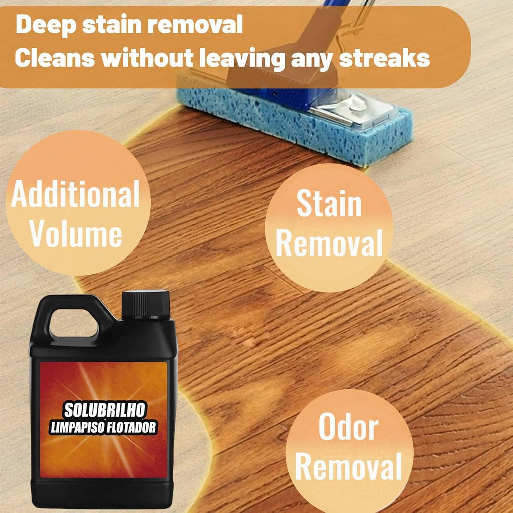 Tile Cleaner, Original Floor Cleaner, Heavy Limpa Pisos, Deep Cleaning Multipurpose Powerful Stain Removing Liquid for Floors, Bathroom Shower, Kitchen (1, 1 PCS)