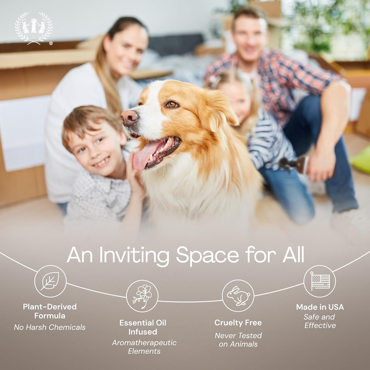 Muse Apothecary Home Ritual Active Odor Eliminator Spray - Furniture Deodorizer Spray & Bathroom Odor Eliminator for Home - Essential Oil Air Freshener - 8oz, Fresh Linen