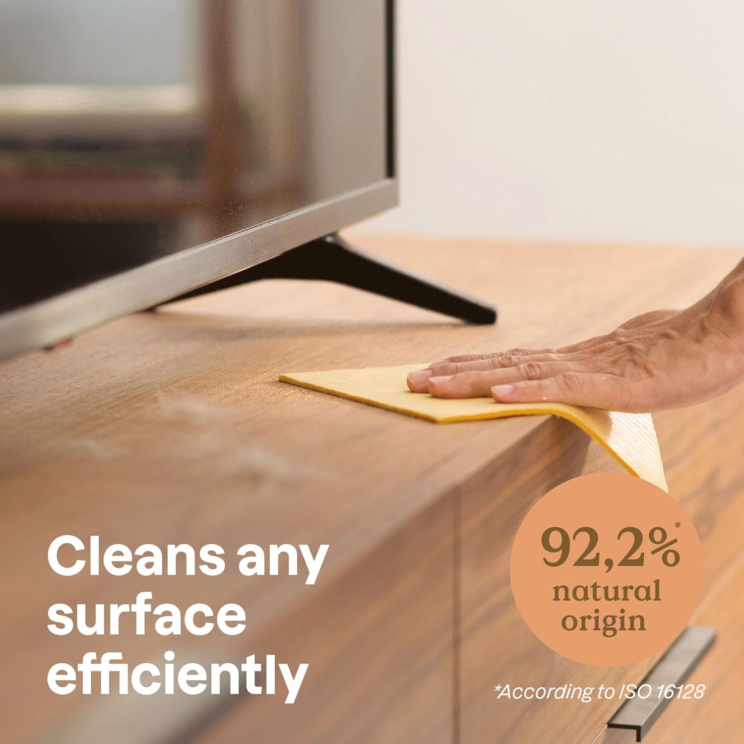 ATTITUDE All Surface Cleaner for Pets, Plant and Mineral-Based Ingredients, Vegan and Cruelty-free, Bulk Refill, Lavender, 67.62 Fl Oz