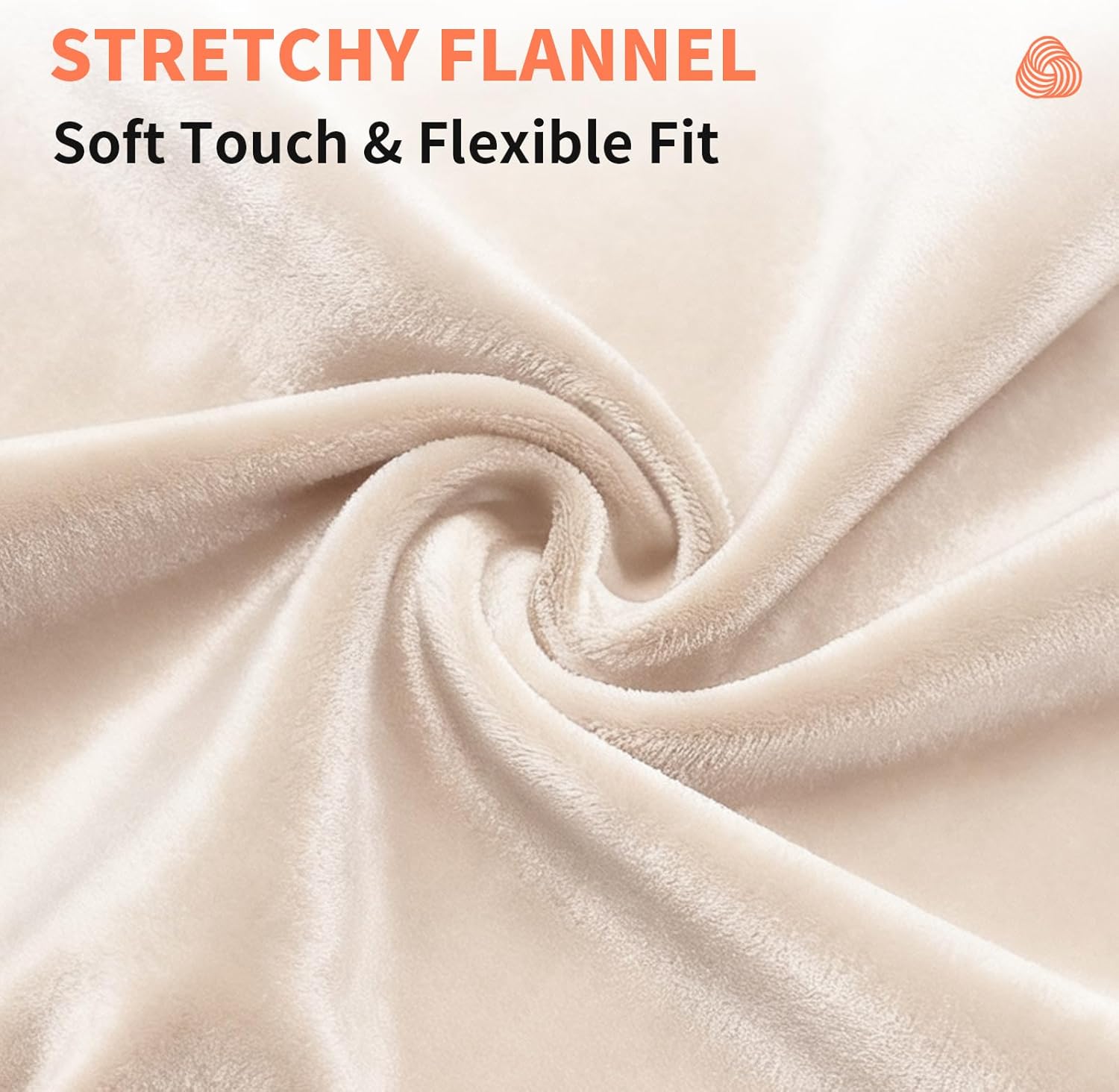 Upgraded Door Draft Stopper for Bottom of Door, Under Door Gap Filler for Big Gap, No Folding Required, Flexible Installation Door Sweep soundproofing Strip for Home & Apartment, 28-32in, Beige