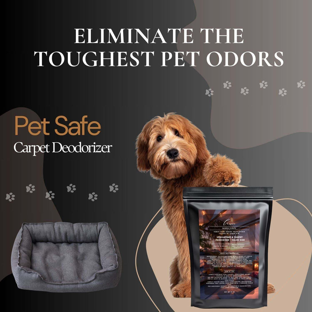 Seduction Carpet Freshener Powder Refill 36 oz | Powerful Odor Eliminator for Home | Upholstery Deodorizer | Carpet Deodorizer | Pet Urine | Cat Litter Box | Endless Weekend Fragrance