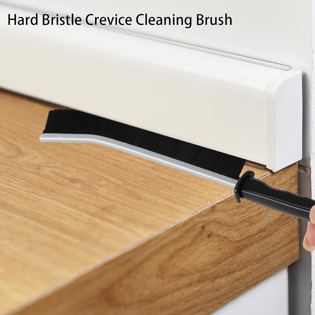 12Pcs Hard Bristle Crevice Cleaning Brush, Grout Cleaner Brush, Multifunctional Gap Cleaning Tool for Household Use, Bathroom, Kitchen, Window,Toilet
