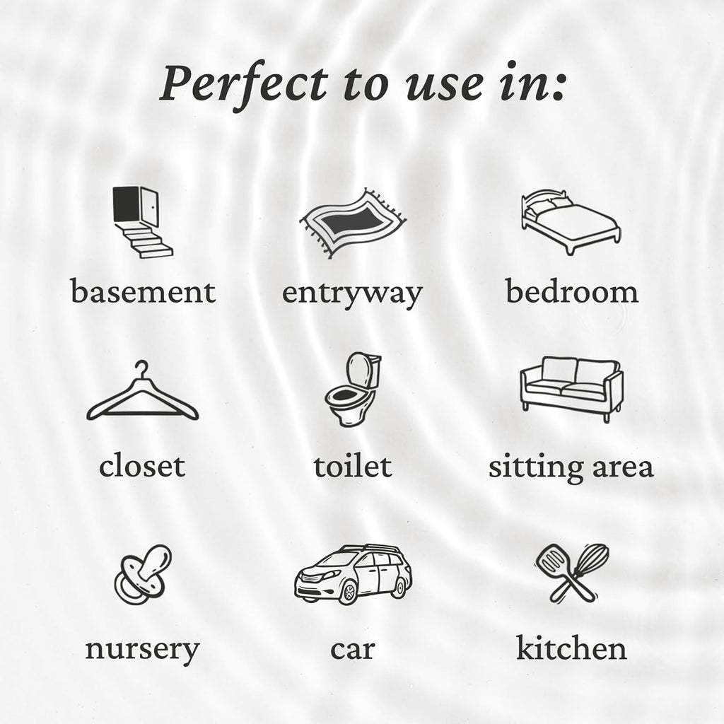 Fresh Wave Odor Eliminator Spray & Air Freshener, 8 oz. | Non-Aerosol, Fine Mist | Odor Absorbers for Home | Safer Odor Relief | Natural Plant-Based Odor Eliminator | For Furniture, Fabrics & Trash