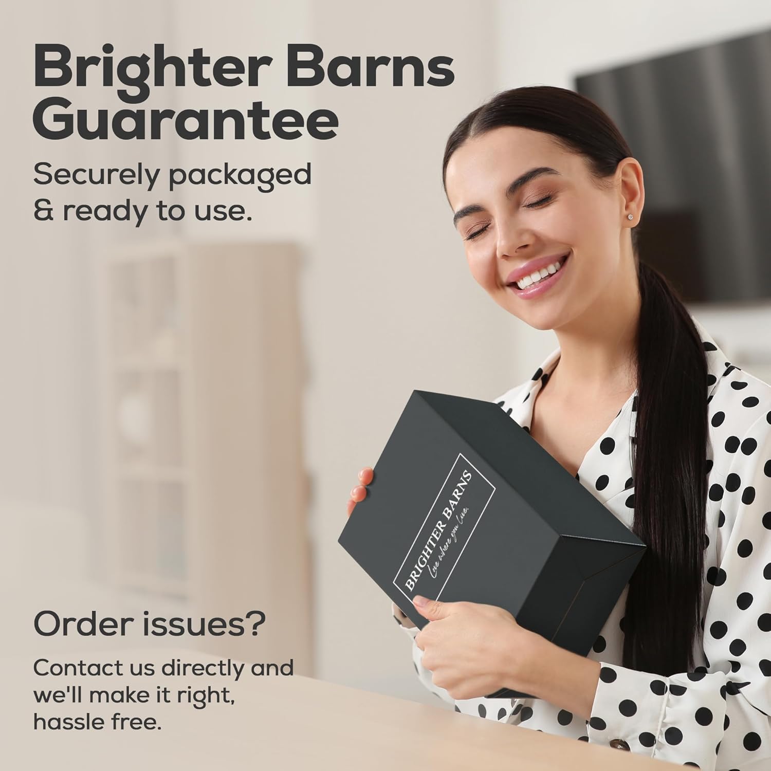 Luxury Glass Hand and Dish Soap Dispenser Set by Brighter Barns - Kitchen Soap Dispenser Set with Tray - Bamboo Pump Bottle for Kitchen Sink - Boho Home Decor, Modern Decor in Restaurant (Black/White)