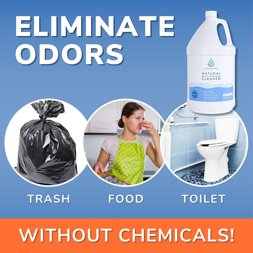 PURE Hypochlorous Acid Spray, Multi-Purpose Cleaner, Superior Shelf Life, 0% Bleach, 0% Alcohol, Food Contact Safe, Eliminate Non-Living Allergens, Remove Pet Odor, Clean Any Surface