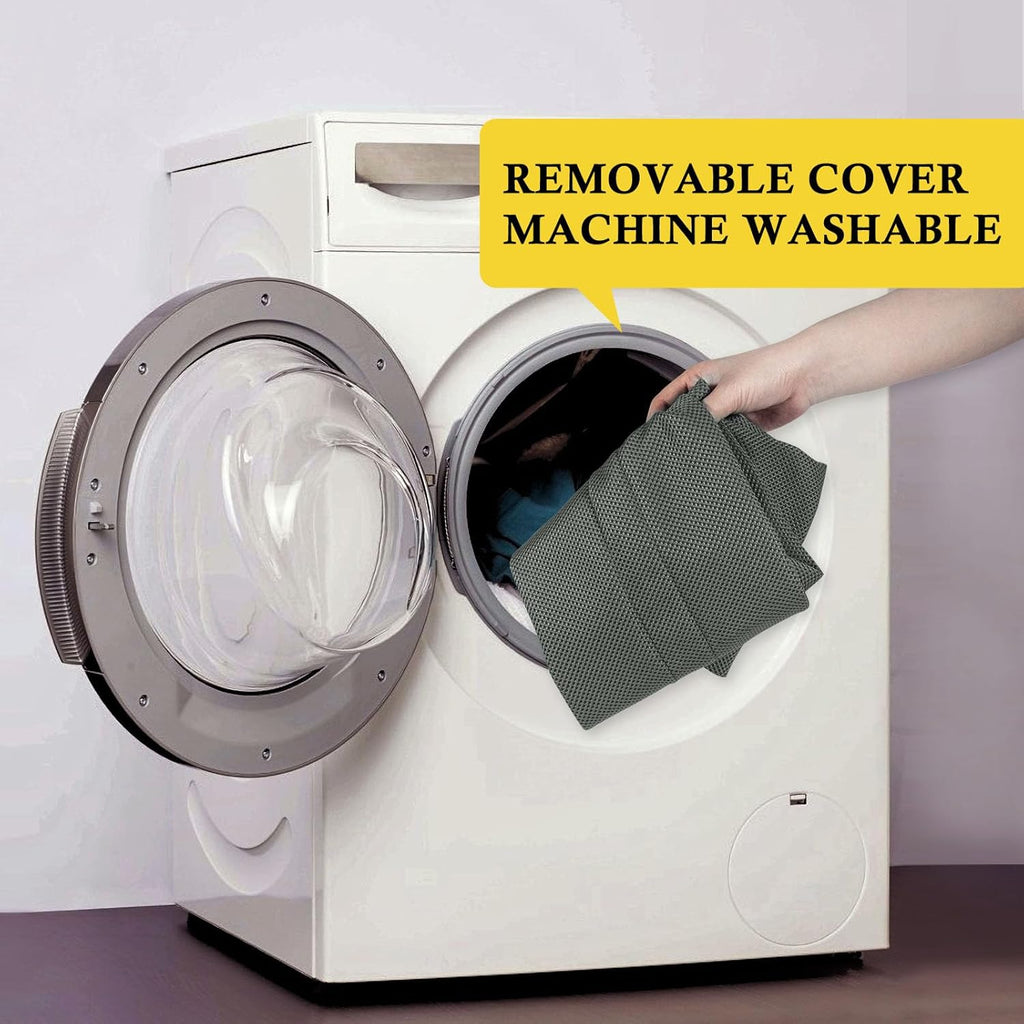 fowong Door Draft Stopper 30" Adjustable Under Door Draft Stopper, Soundproofing Nosie Blocker Seal Large Gap, Grey