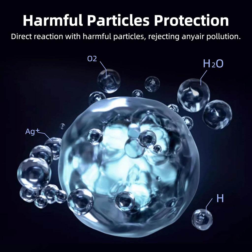 HSP003 True HEPA Filter Replacements for Air Purifier Filters HSP003,3 in 1 H13 True HEPA Filter with Activated Carbon Pre-Filter,2 Pack