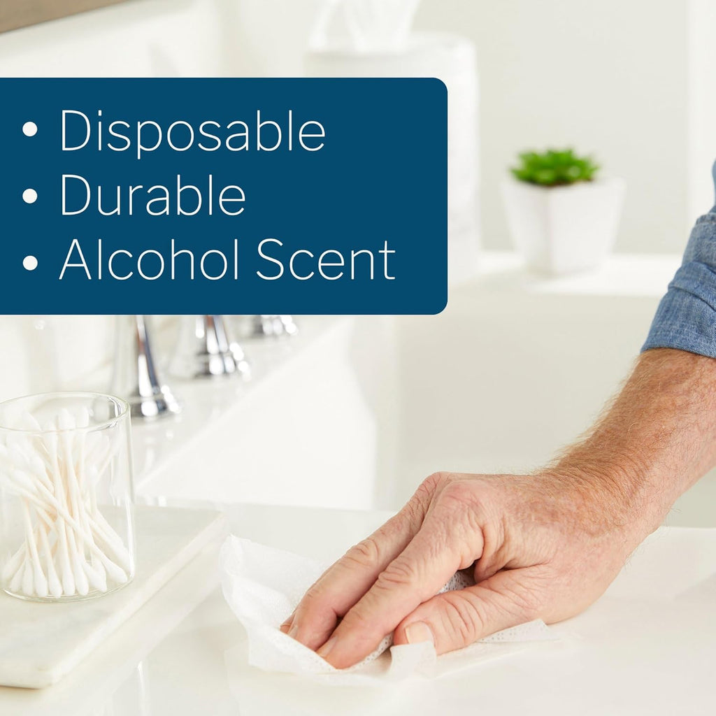 McKesson Germicidal Wipes [1920 Count] Disinfecting Wipes, Alcohol Cleaning Disinfectant Wipes, Hospital Grade Multi-Surface Wipes, 160 Wipes, 12 Pack