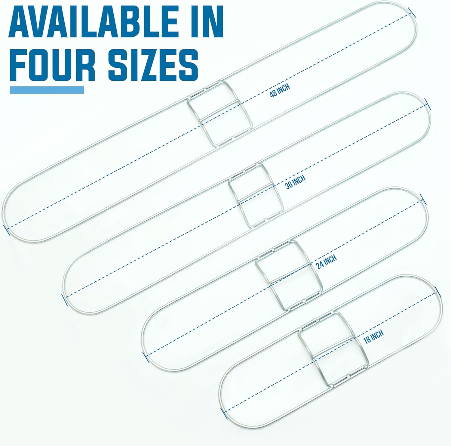 Kleen Handler 36 Inch Commercial Dust Mop Frame (3 Pack)