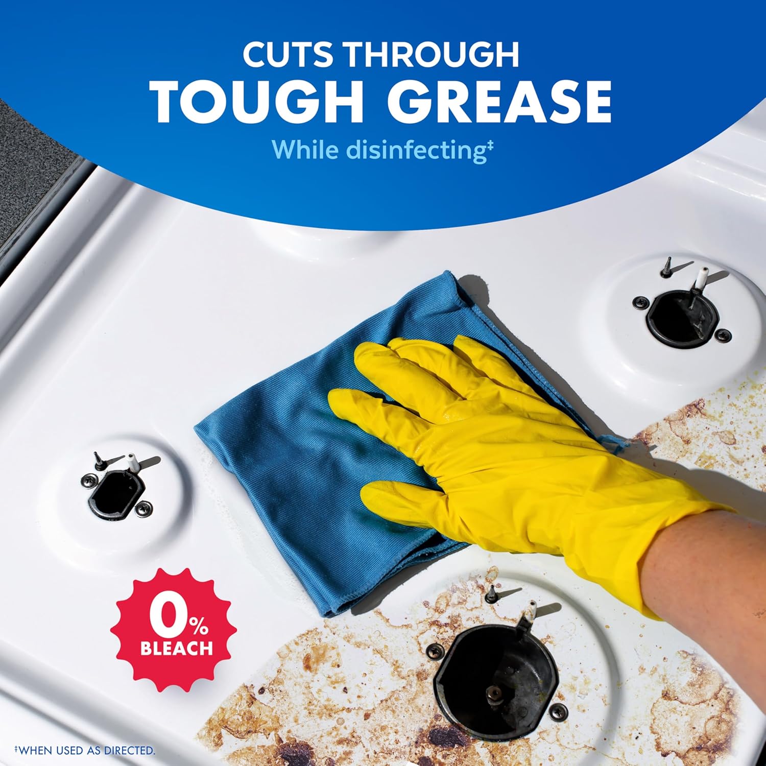 Lysol All Purpose Cleaner Spray, Multi-Purpose Disinfecting Spray, Kitchen & Bathroom Cleaner, Lemon Breeze Scent, 32 Fl Oz