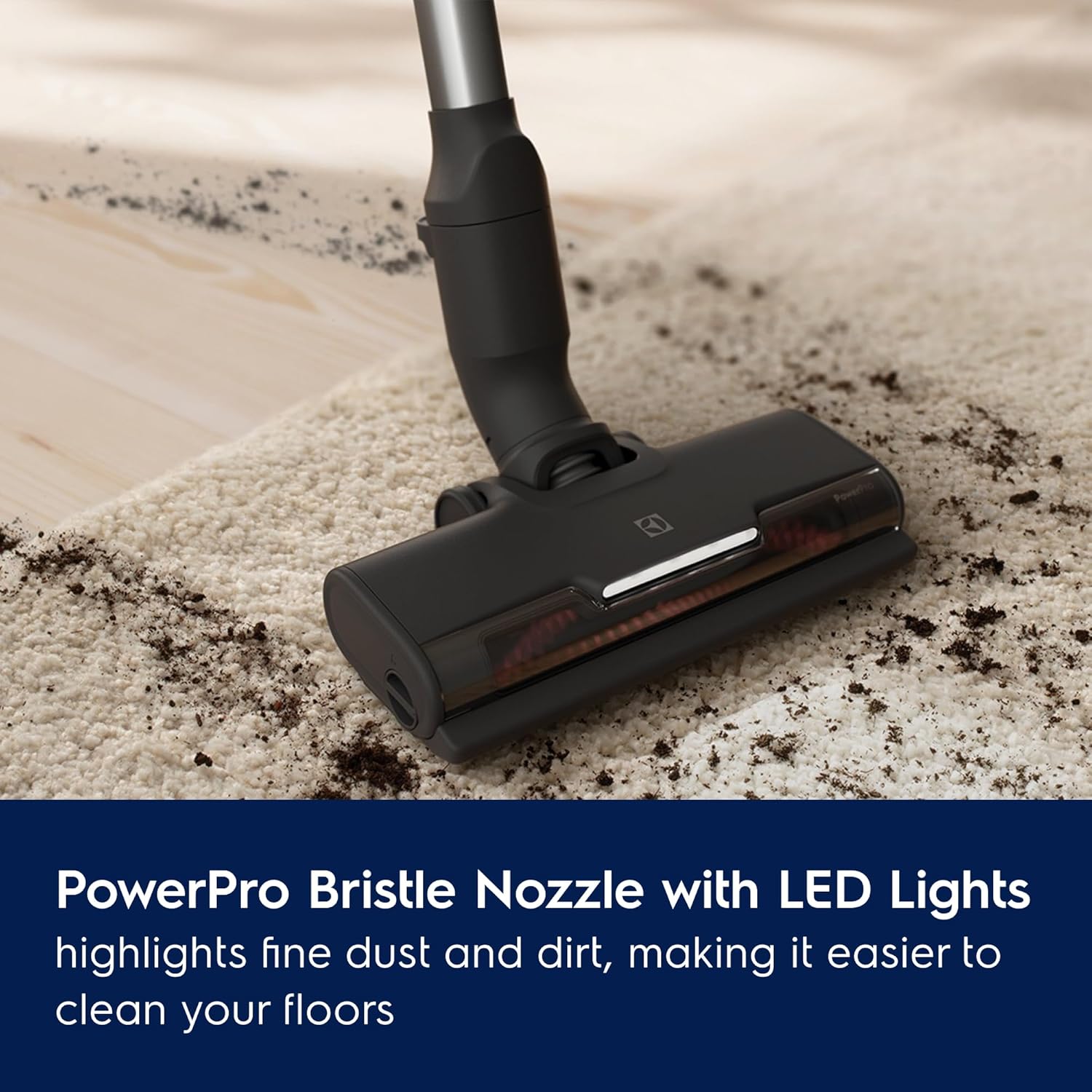 Electrolux Ultimate700 Cordless Stick Vacuum with PowerPro Bristle Nozzle and High Suction Power, 50-Minute Run Time, 4 Power Modes, Ocean Green