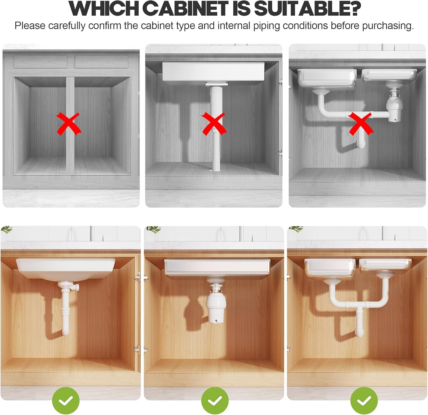 1 Pack Expandable Under Sink Organizers And Storage With Upgrade Ball-Bearing Slide Tracks,2-Tier Pull Out Under Cabinet Organizer Height Adjustable,Slide Out Under Sink Drawers-Black(Patent Pending)