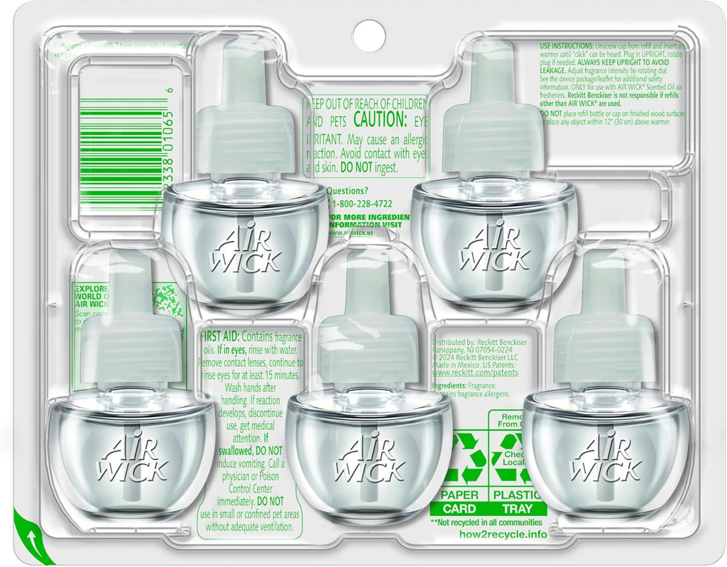 AIR WICK Scented Oil Vibrant Refill Cherry Blossom & Raspberry 5 ct.