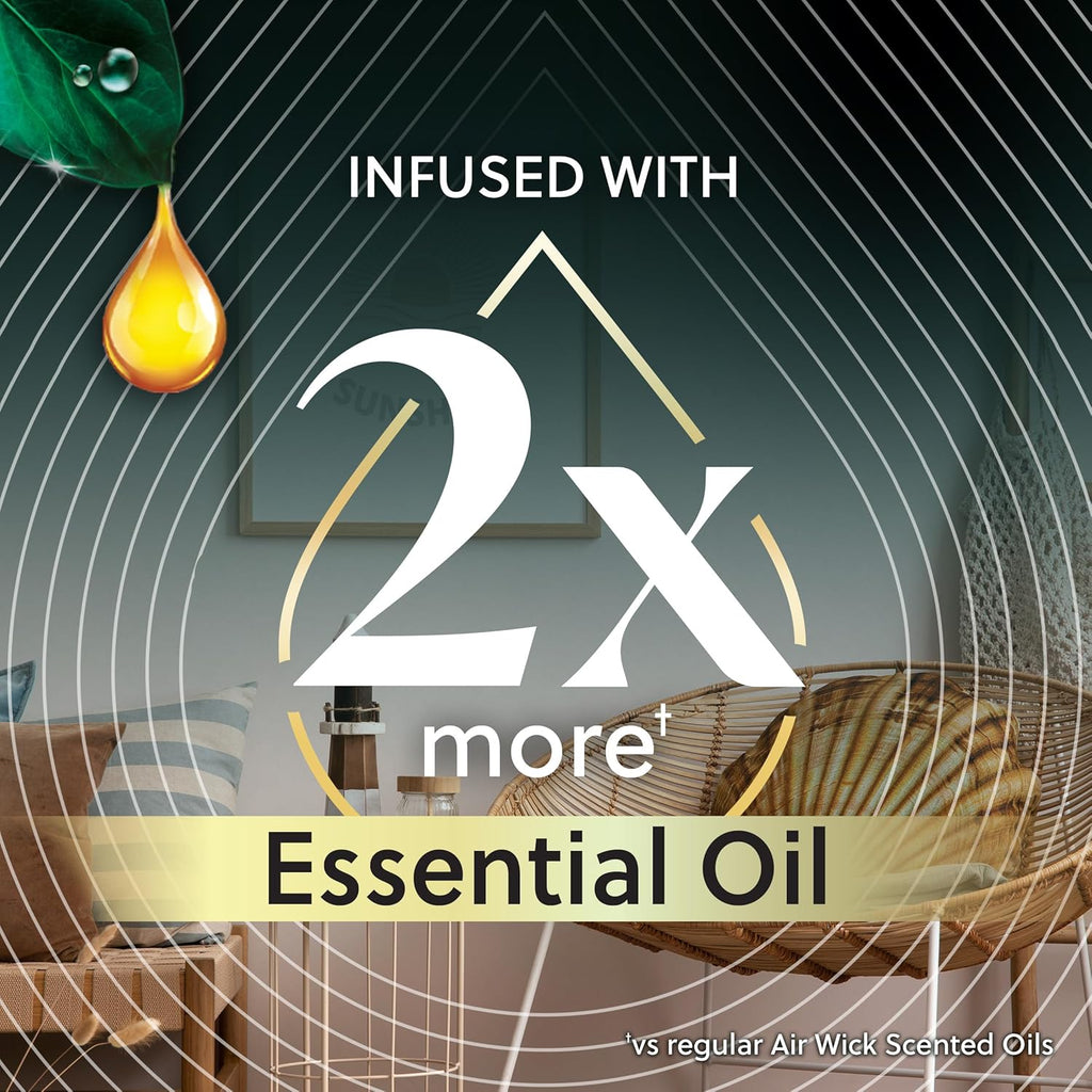 AIR WICK Scented Oil - Vibrant Refill Island Coconut & Warm Sands 5 ct.