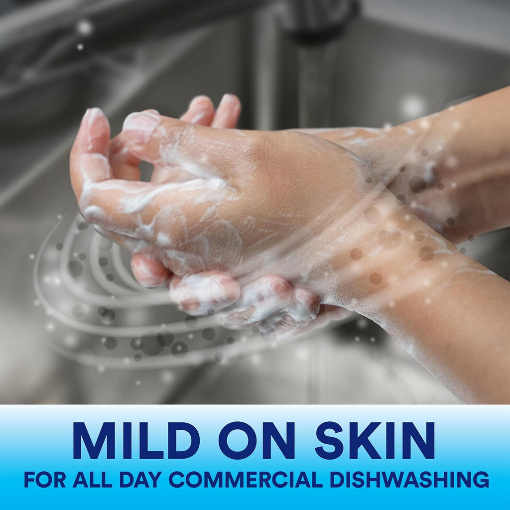 Dawn Professional Manual Pot and Pan Detergent, Dish Soap, Liquid Concentrate, 1 Gallon (Case of 2) with 1 Pump