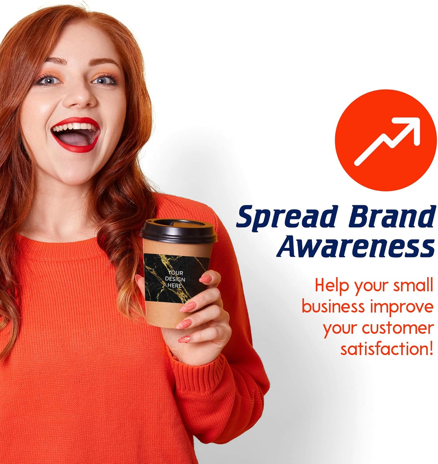 100 Custom Vinyl Stickers - Upload Your own Image, Text, Design, Logo - Personalized Logo Labels for Handmade, Packaging, Bottle, Jars, Candle, Brand Stickers (Black Gold Marble, 6x4)