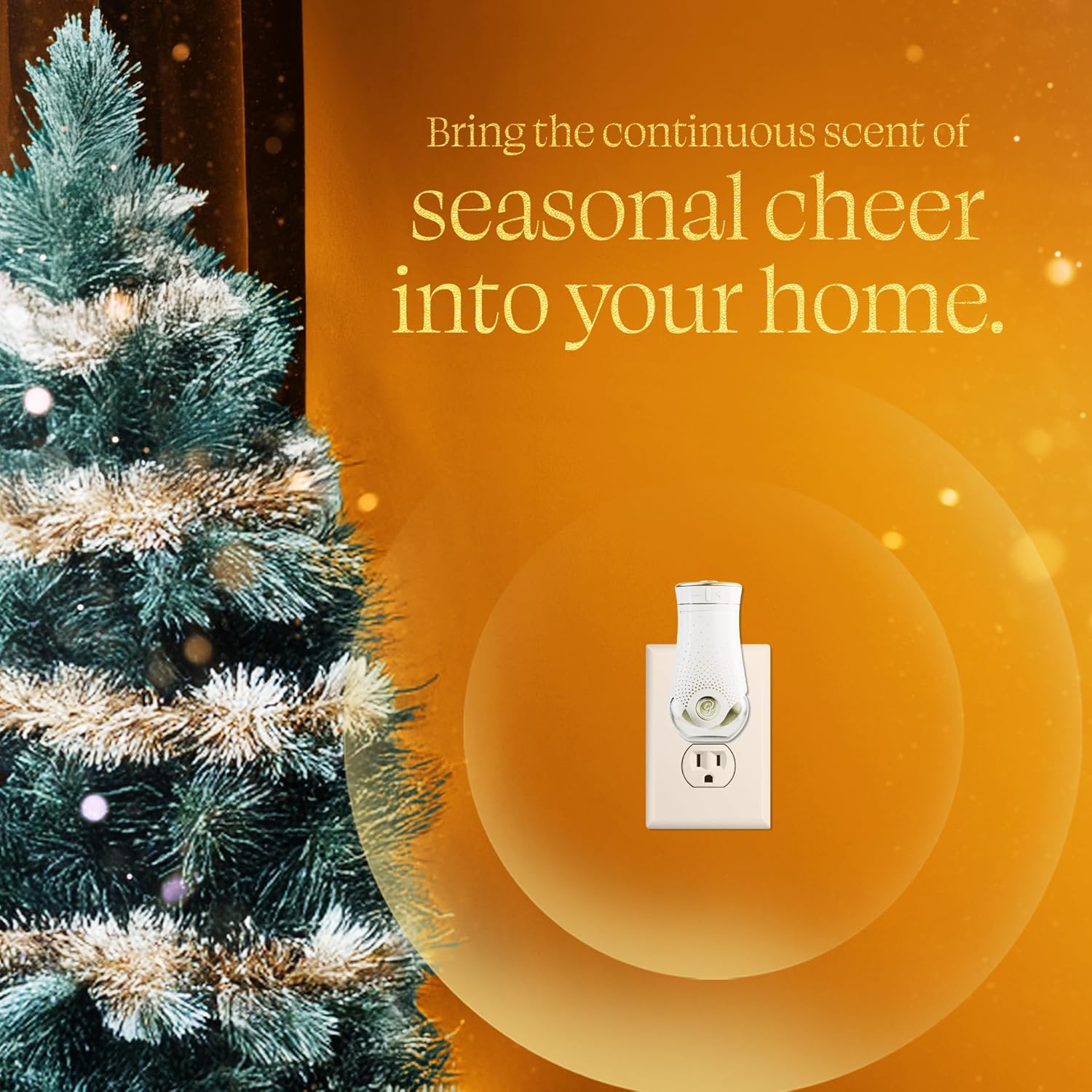 Glade PlugIns Refills Air Freshener, Orange Zest & Clove, Scented and Essential Oils for Home and Bathroom, 0.67 Fl Oz, 5 Count