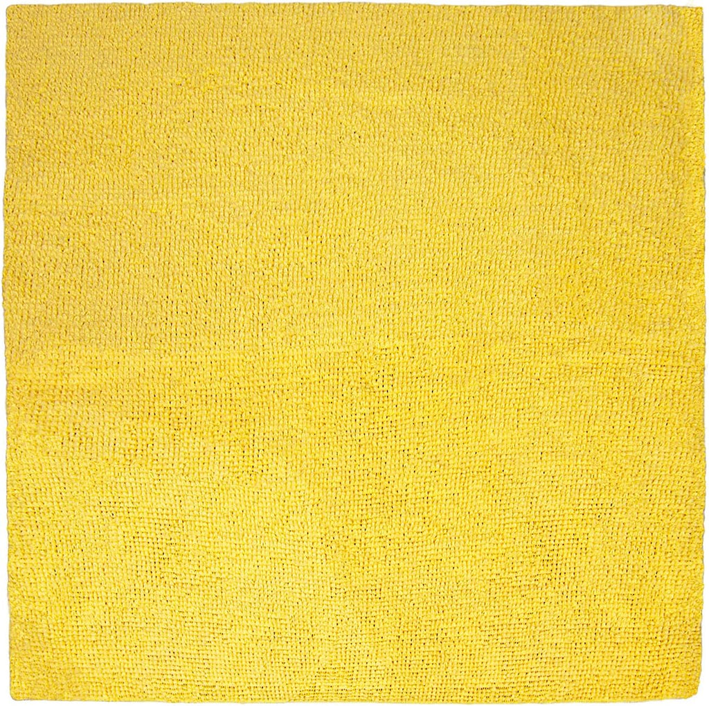 Eurow 200GSM Microfiber Cleaning and Drying Cloths with Dispenser Box, Reusable, Streak-Free, Scratch-Free, Ultra Absorbent, Edgeless for All Surface Types, 12x12in, 50-Pack, Yellow