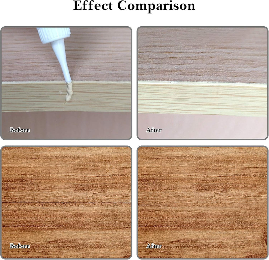 SEISSO Furniture Repair Kit 50 Pcs, 24 Colors Wood Fillers, Wood Paint, Wood Repair Kit, Wood Touch up Fillers Repair Scratches, Discoloration, Cracks, Stains, for Wooden Tables, Cabinet, Floors, Door