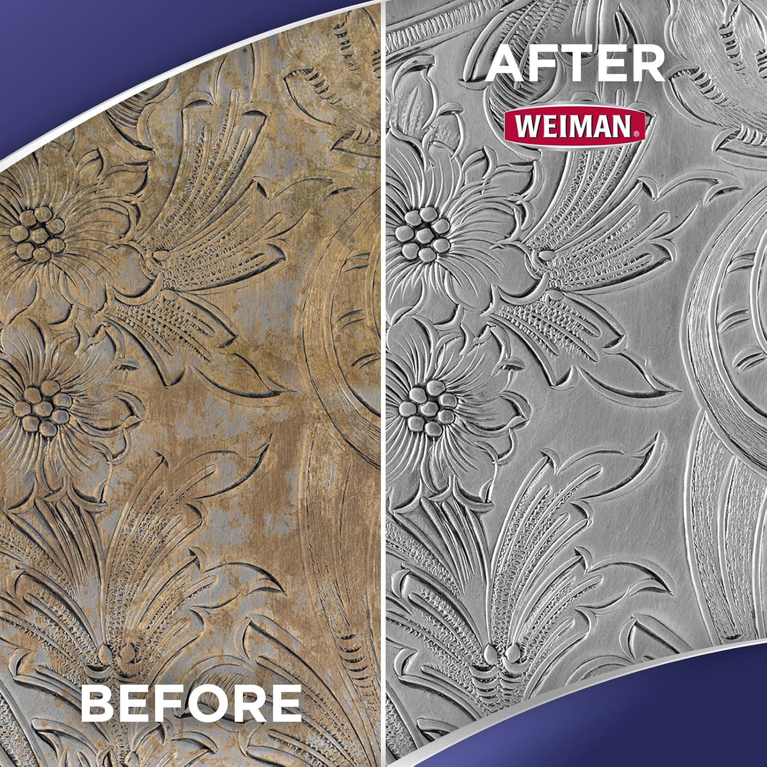 Weiman Silver Polish and Cleaner - 8 Ounce - Clean Shine and Polish Safe Protective Prevent Tarnish