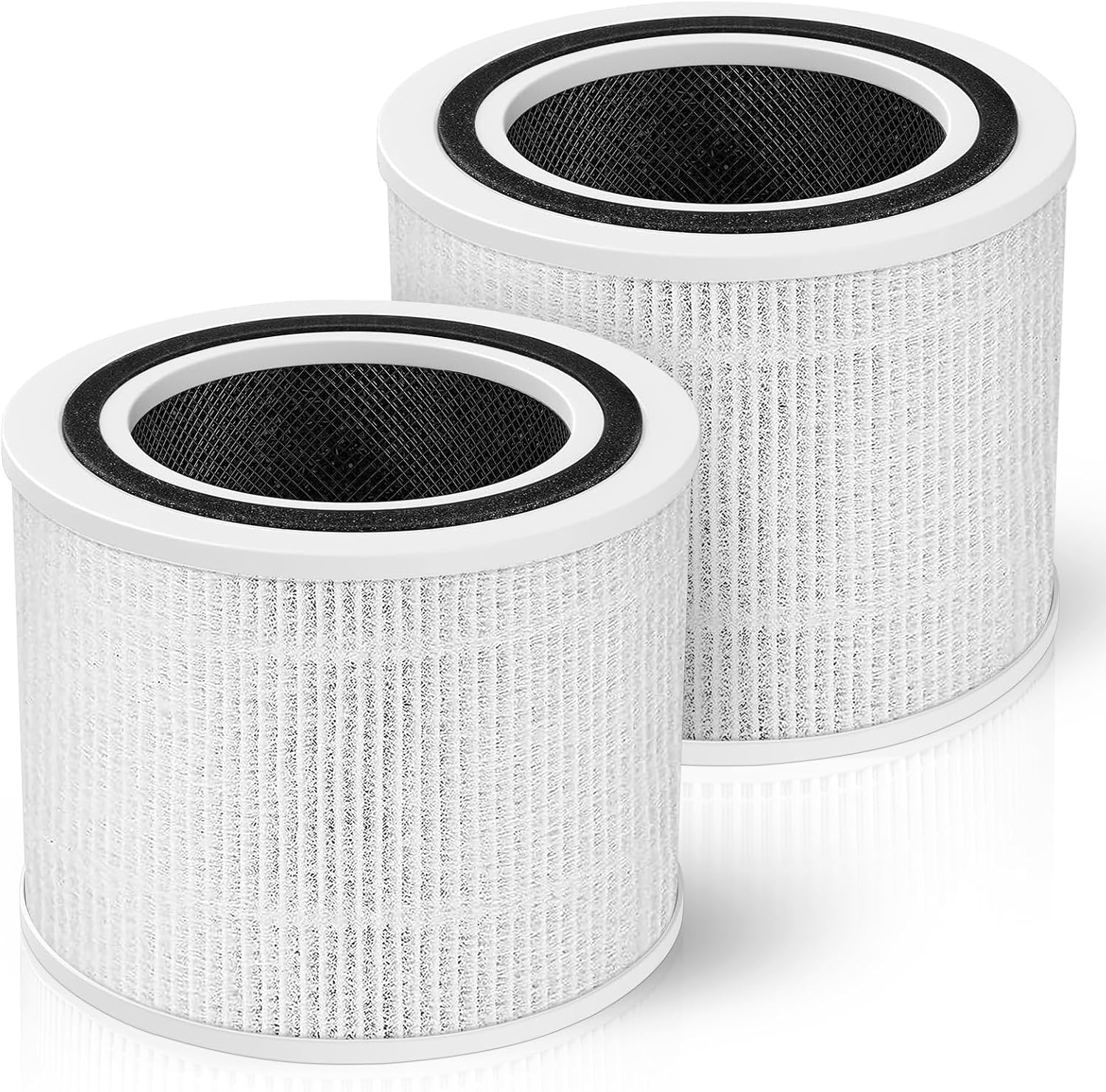 Core P350 Pet Care Air Filter Replacement for Air Purifier, 3-in-1 H13 True Replacement Filter, Activated Carbon Air Purifier Pre-Filter, 2 PC, White