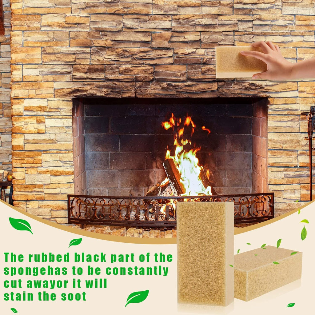 Tessco for you 9 Pcs Reusable Soot Eraser Sponge for Dry Cleaning - Effective Soot Remover for Pet Hair, Dust, and Dirt on Painted Walls, Books, and Car Interiors