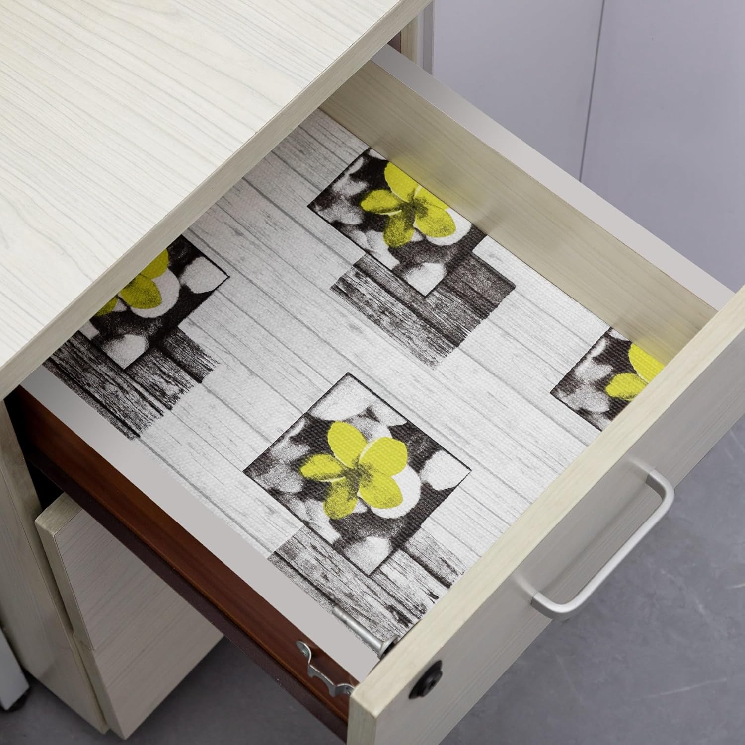 12" W x 120" L Shelf Liner Non Adhesive Purple Kitchen Drawer Liner, Waterproof Shelf Liner Durable Anti-Slip for Kitchen Cabinets