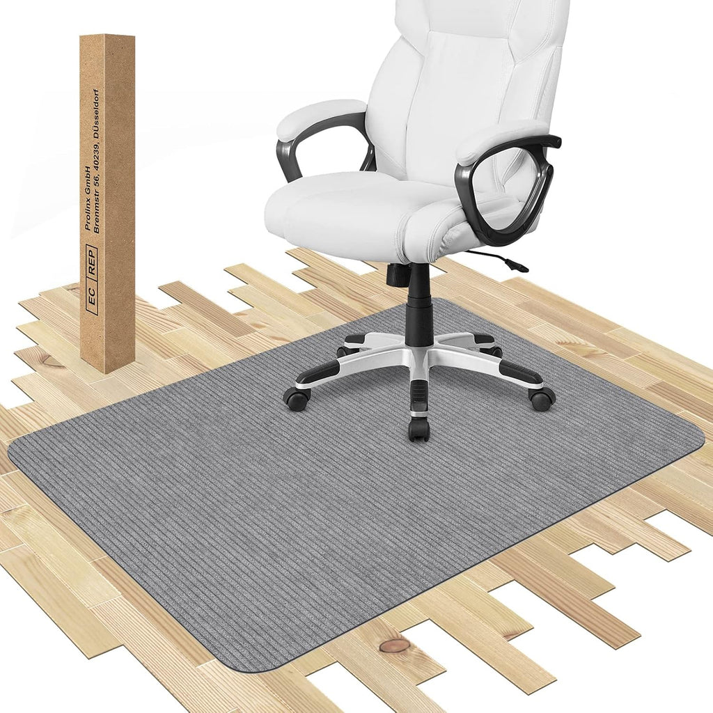 Placoot Desk Chair Mat for Hardwood Floor & Tile 55"x35" Office Chair Mat for Rolling Chairs Large Anti-Slip-Recyclable Material Computer Rug for Office