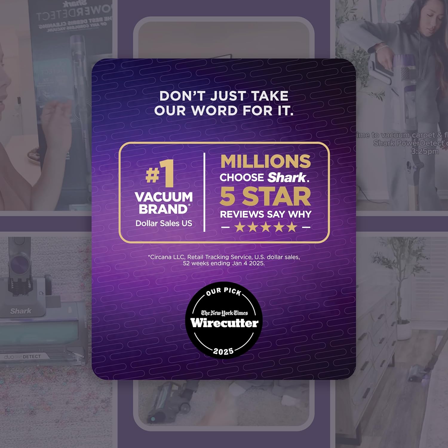 Shark PowerDetect Pet Plus Clean & Empty Cordless Stick Vacuum & Auto-Empty System, Powerful Suction, HEPA Filtration, Carpet & Hard Floor, Portable, Stick Vacuum for Pet Hair, Dark Gray, IP3253