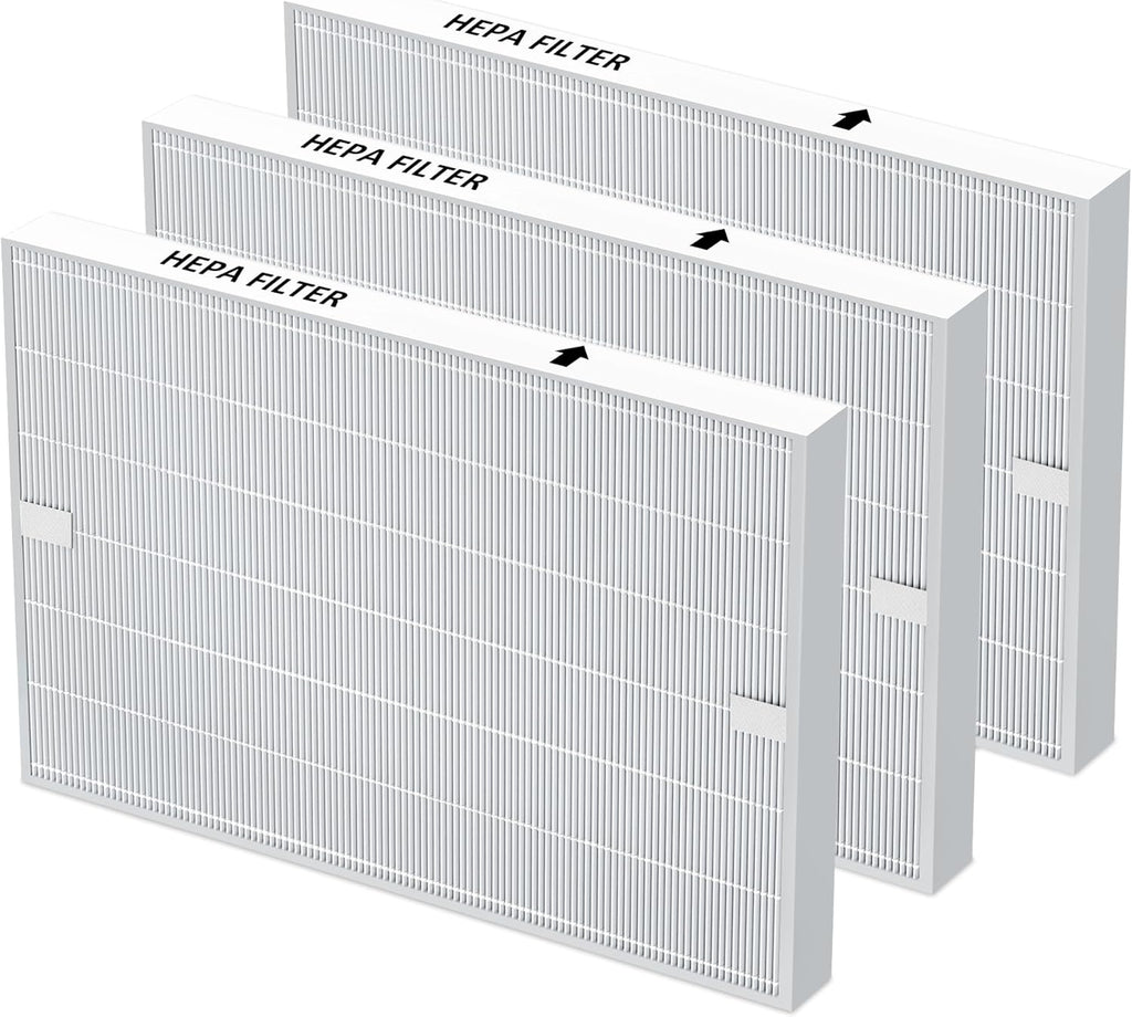 3 Pack AP-1512HH HEPA Filter Replacement for Coway Airmega AP-1512HH Mighty and Airmega 200M Air Purifiers, True HEPA Filter, Item NO # 3304899