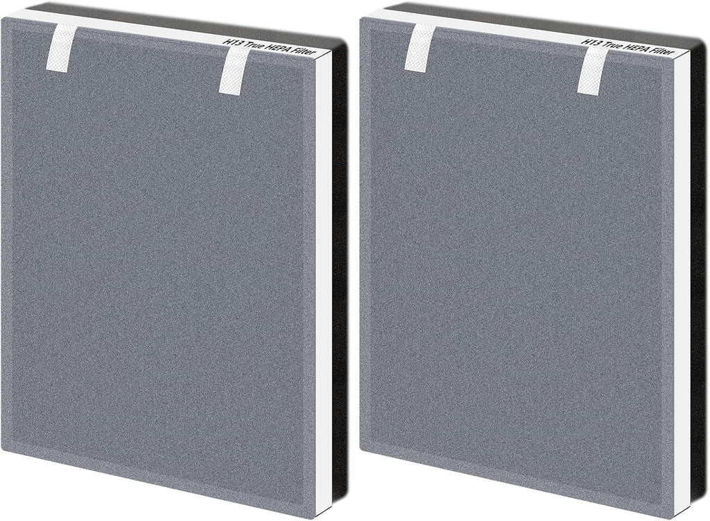 Vital 100 Replacement Filter for LEVOIT Vital 100 Air Purifier, Funmit 3-in-1 H13 True HEPA High-Efficiency Activated Carbon Filter, Compared to Part # Vital 100-RF, 2 Pack