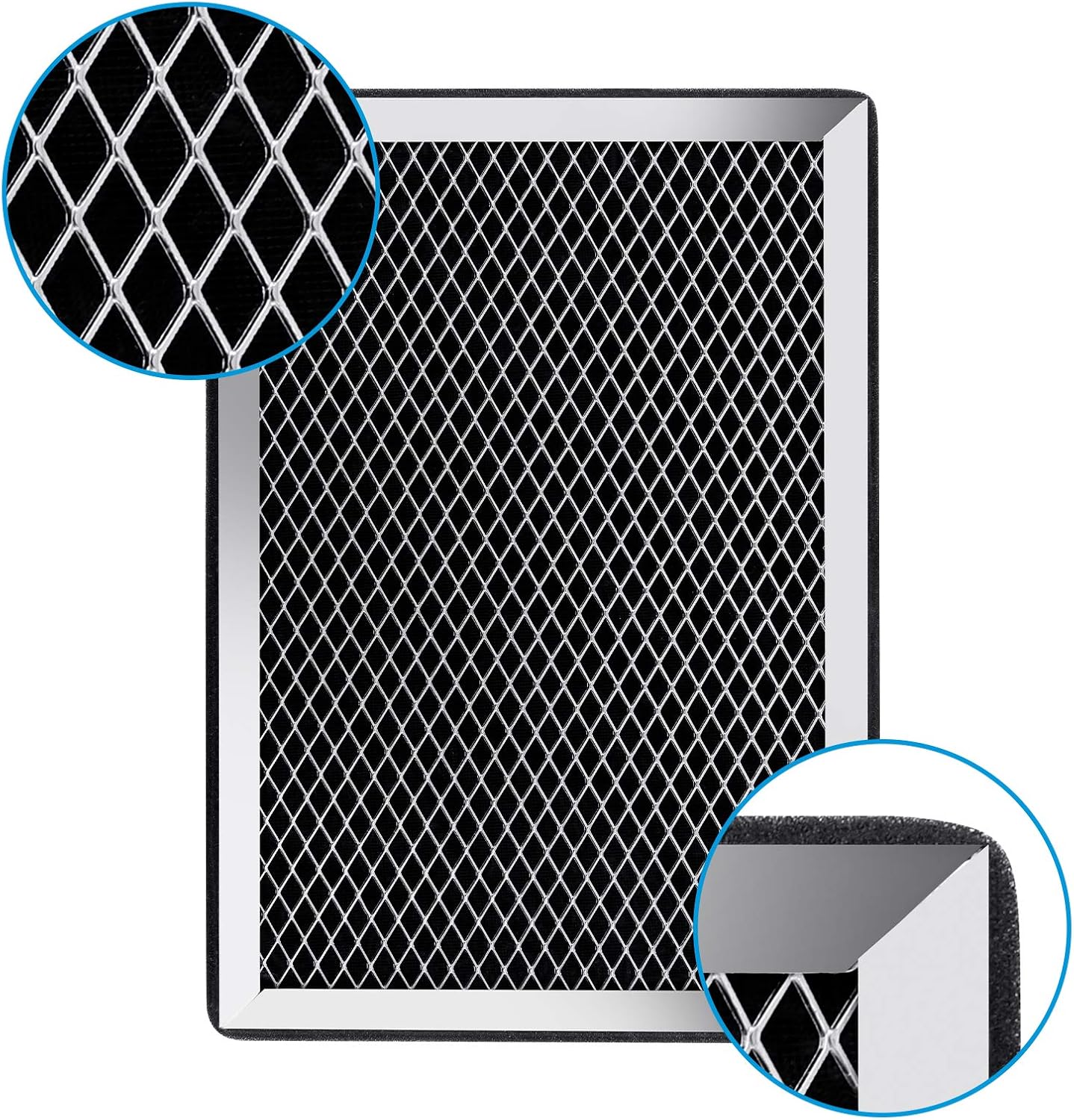 25 Replacement Filters Compatible with MA Series Air Puri-fier 25 B1/S1/W1, H13 True HEPA and Activated Carbon Filters, 3 in 1 Stage with Pre-Filter