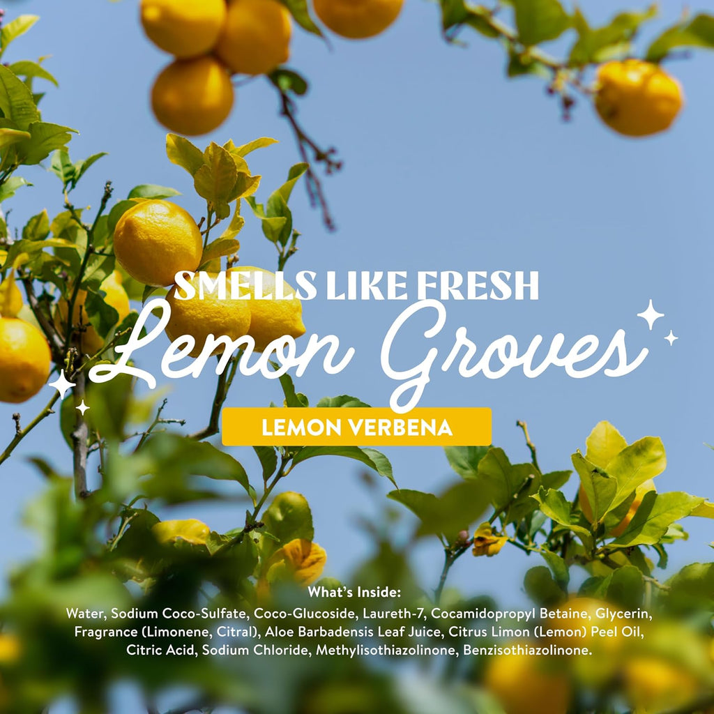 Cleancult Dish Soap Liquid Refill (32oz, 1 Pack) - Plant Based Cleaning Power - Dish Soap that Cuts Grease & Grime - Free of Harsh Chemicals - Uses 90% Less Plastic - Lemon Verbena