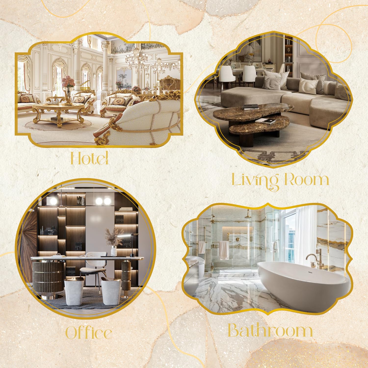 Hotel Fragrance Oils Set, Essential Oil Gift Set for Diffuser, Hotel Scent Diffuser Oil, Diffuser Scents Oil for Home, White Tea, Jasmine Mint, Sandalwood, Luxury Night, Seaside, Myway