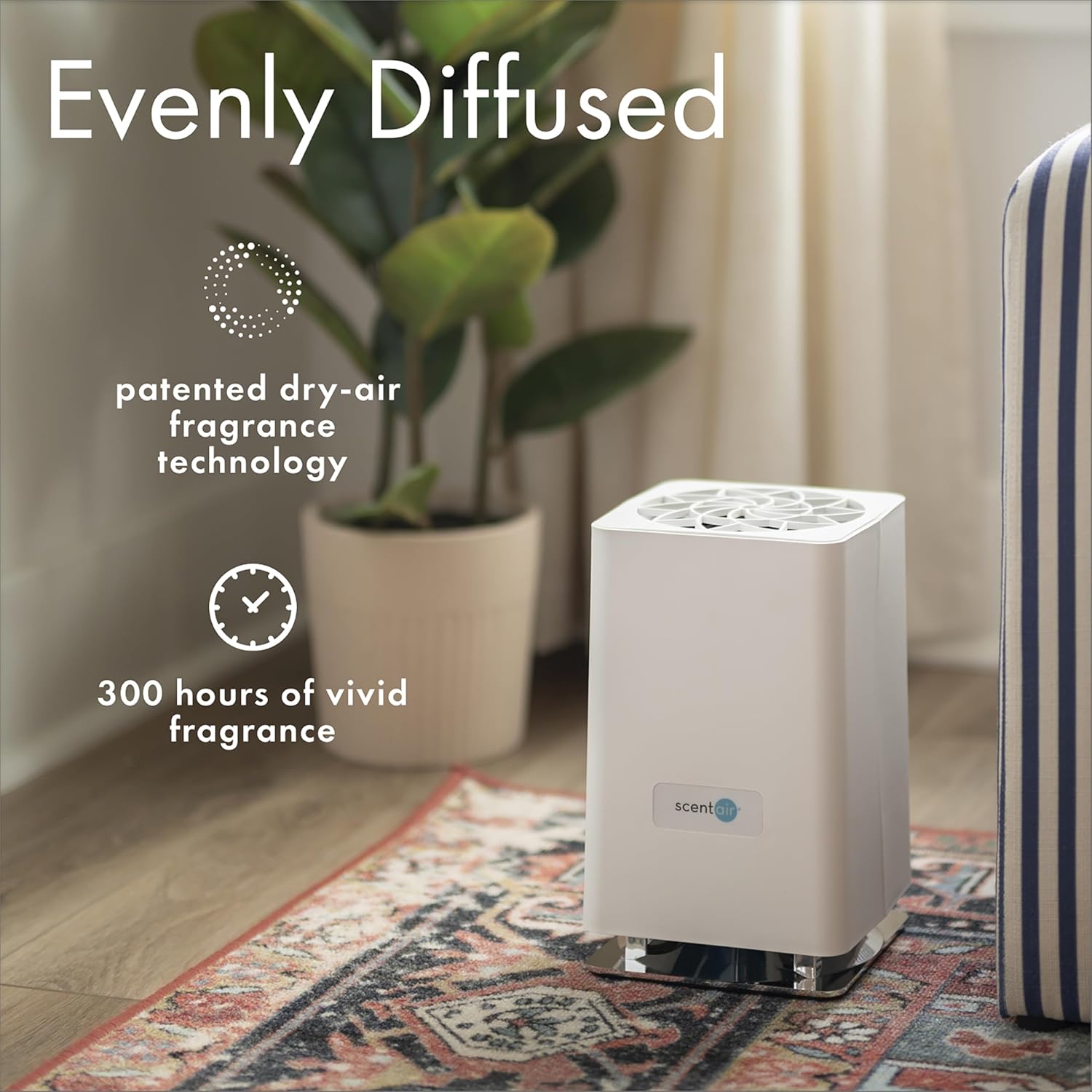 ScentAir Whisper Home Monthly Plug-in Refill, Fragrance Cartridge for Home and Office, Aloe Oasis Pet Calming