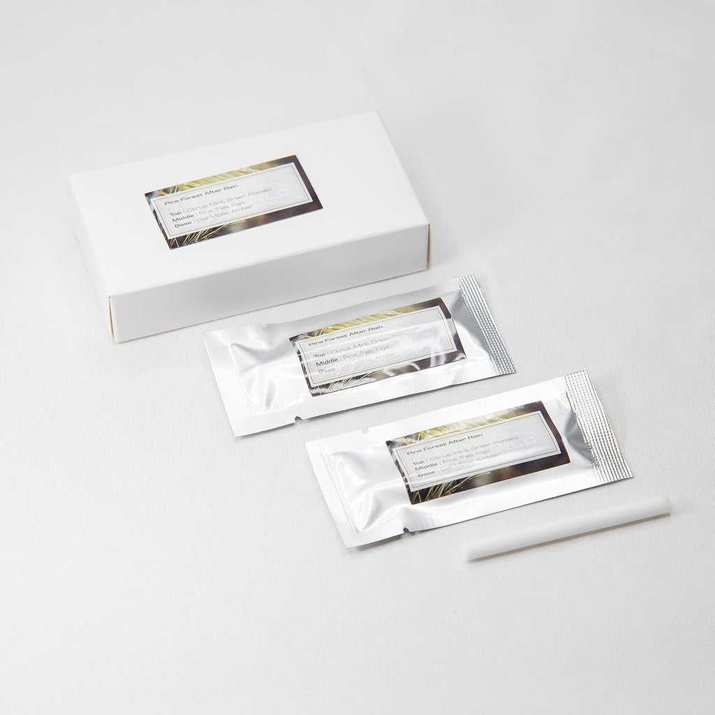 Tesla Air Freshener for Model 3 and Y - Invisible Slim Design - Lasts 3+ Weeks - Aromatherapy Scent - Auto Odor Eliminator (Pineforest After Rain Refills ONLY) Dark Gray