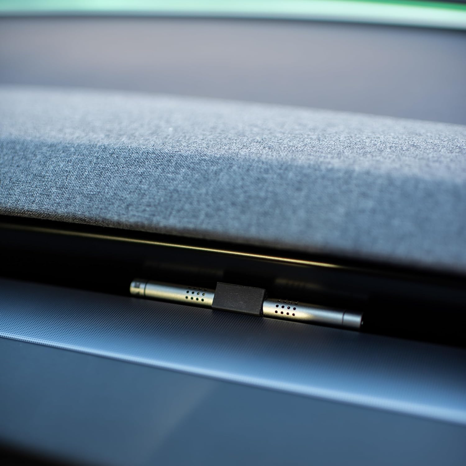 Tesla New Model 3 (Highland) and Model Y (Juniper) Air Freshener | Invisible Slim Design | Aromatherapy Scent | Auto Odor Eliminator | Must Have Tesla Accessories