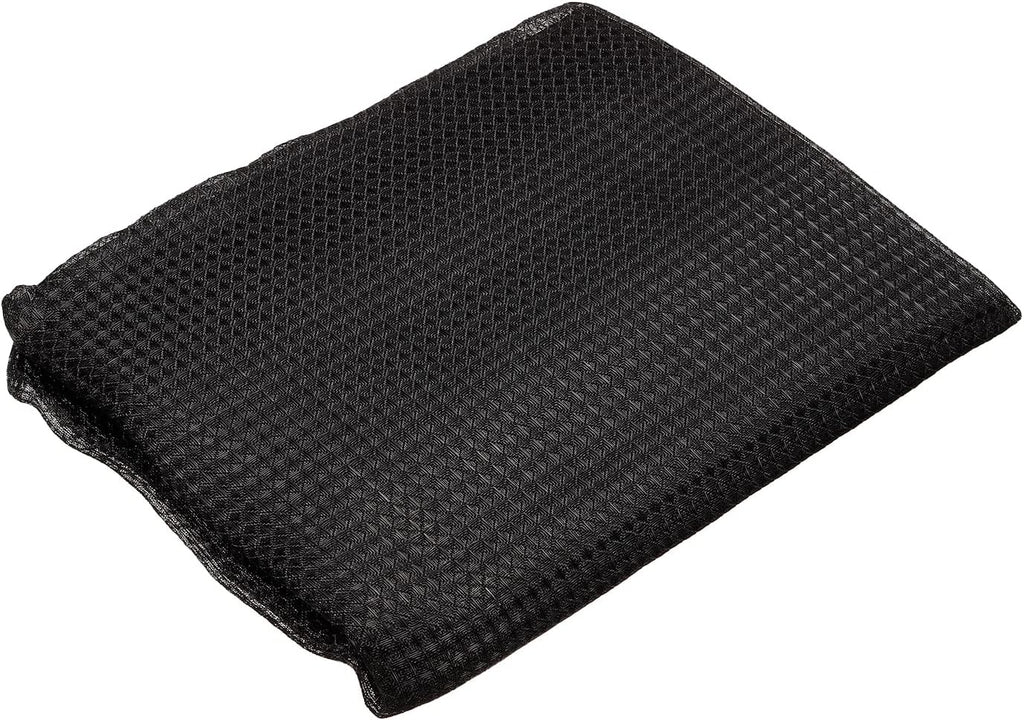 PATIKIL 47.2" x 78.7" Air Conditioner Air Filter Material, Plastic Dustproof Filtering Mesh Screen Replacement for Air Conditioning, Black