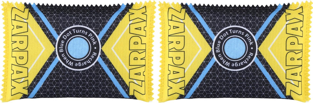 125g Rechargeable Desiccant Packs Dehumidifier Bag - 2 Pack - Moisture Absorbers For Safes, Car, Bathroom, Storage, Garage - Moisture Remover Eliminates Humidity - Reusable Desiccant Bags