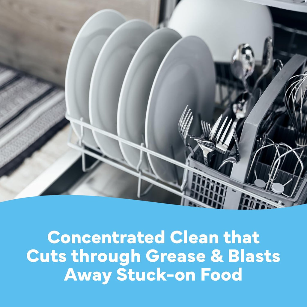 Tru Earth Dishwasher Detergent Tablets | Eco Friendly Alternative to Liquid Pods | 40 Tablets | Lemon