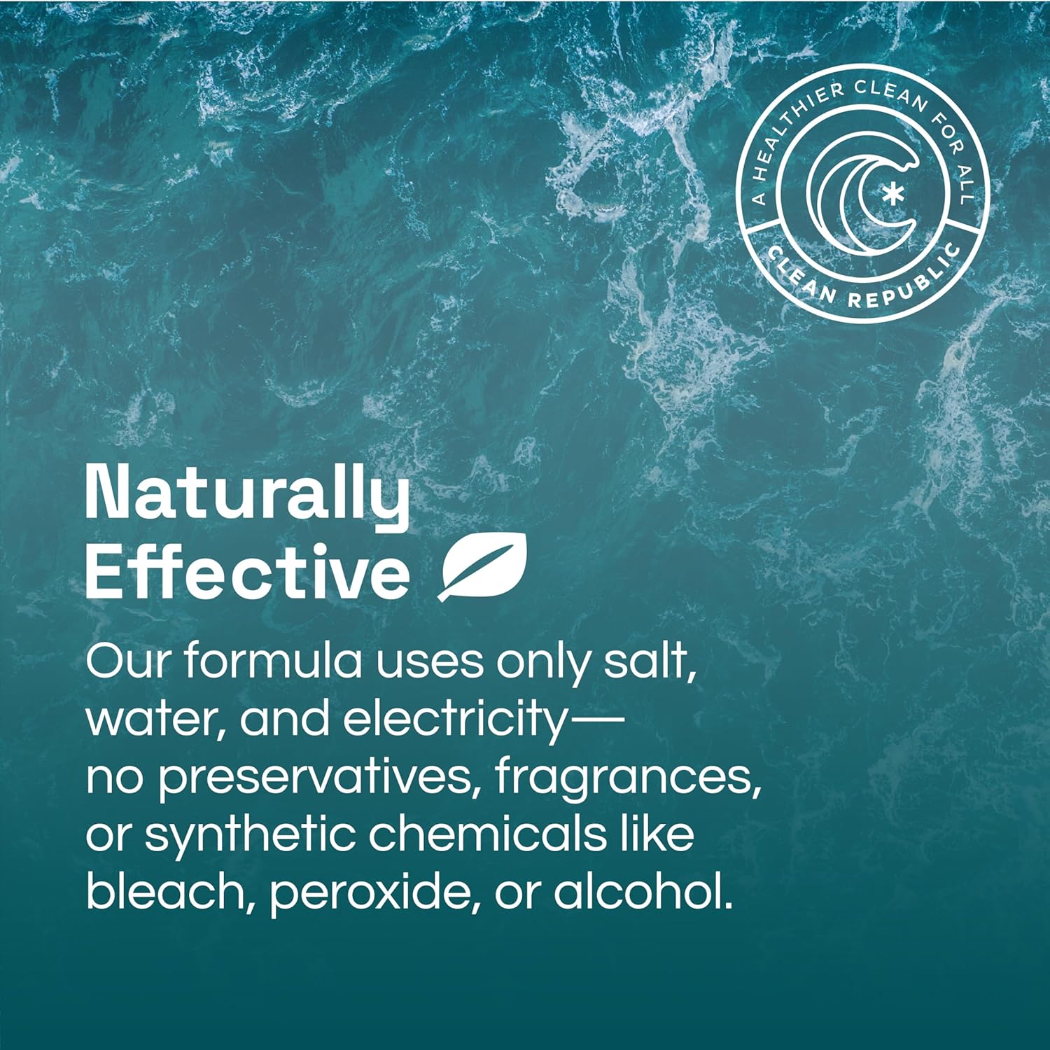 Clean Republic All-Purpose Cleaner, Daily Use Cleaning Spray for Kitchens, Bathrooms, and More, 32 Fluid Ounce Bottle, 2-Pack